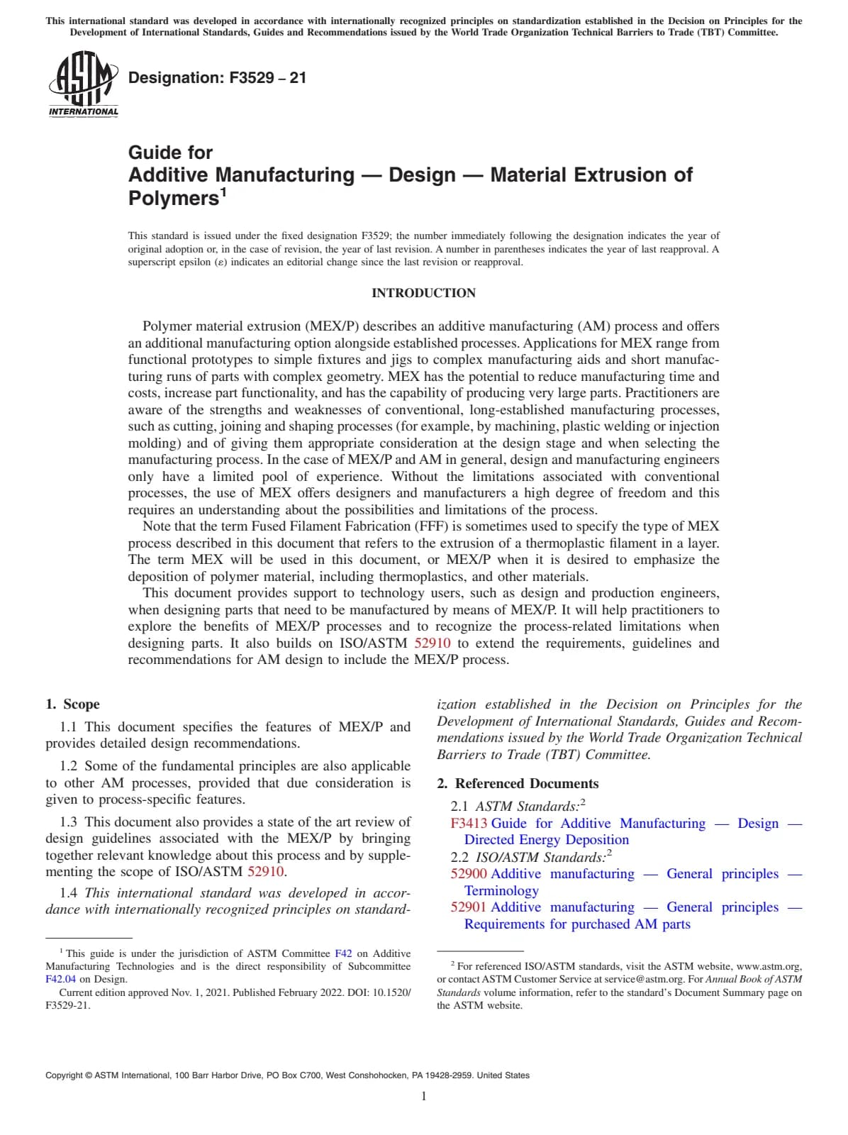 Первая страница стандарта ASTM F3529-21