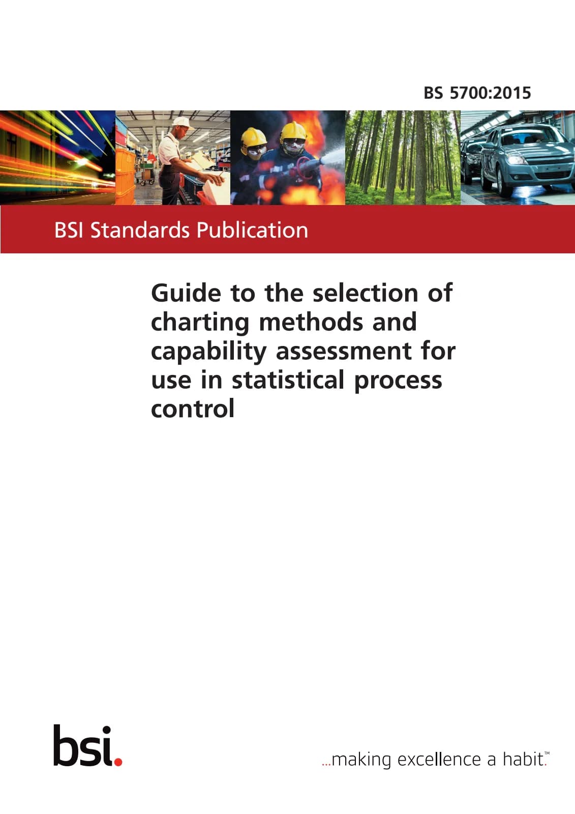 Первая страница стандарта BS 5700:2015