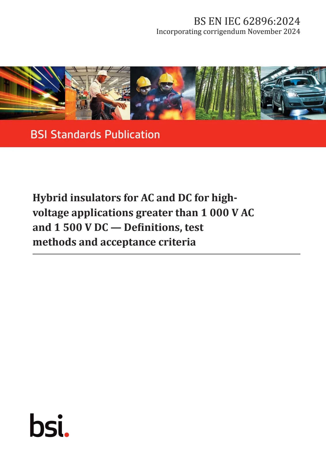 Первая страница стандарта BS EN IEC 62896:2024