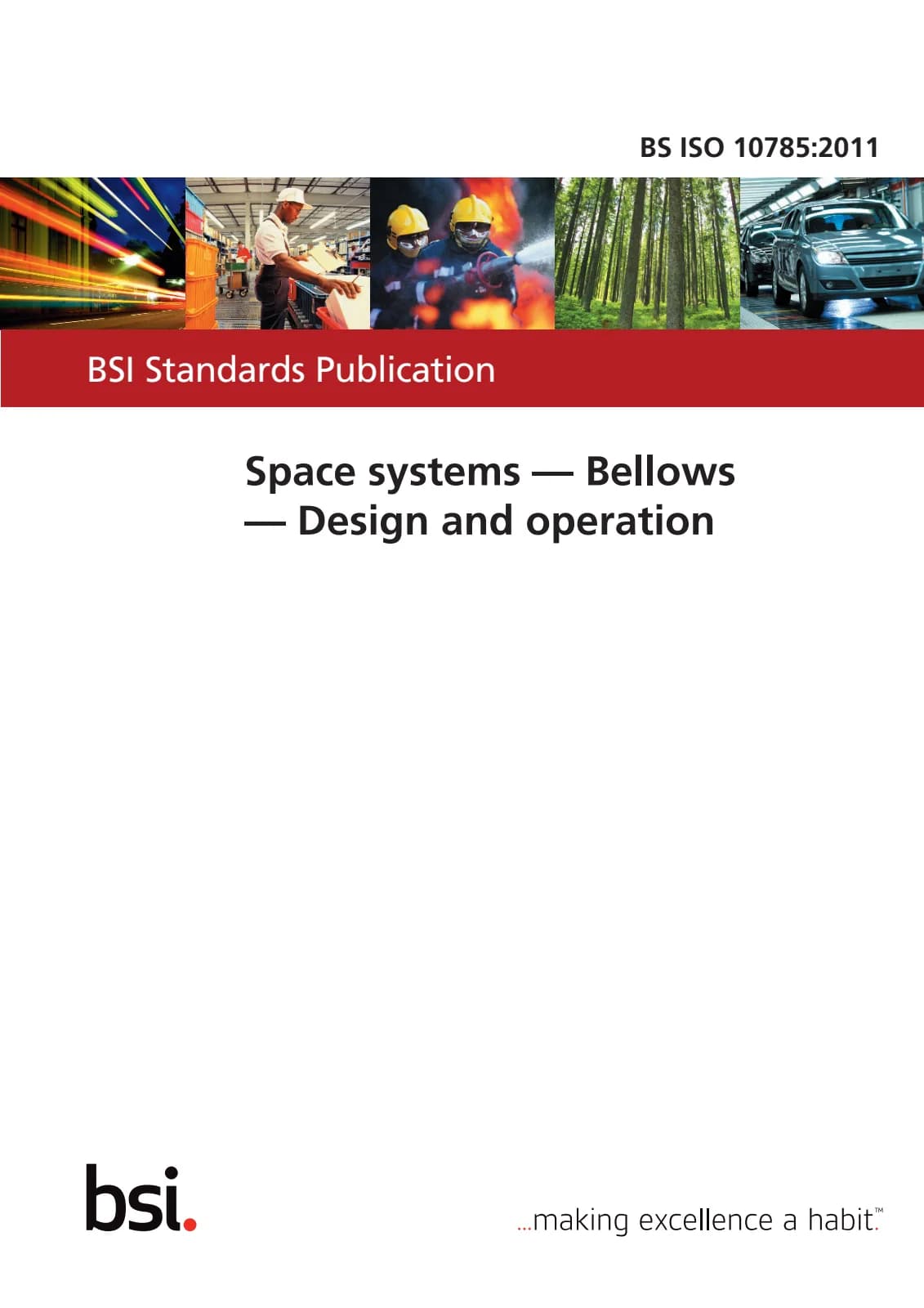Первая страница стандарта BS ISO 10785:2011