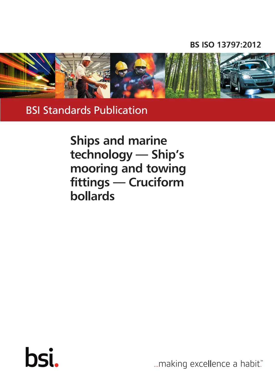 Первая страница стандарта BS ISO 13797:2012