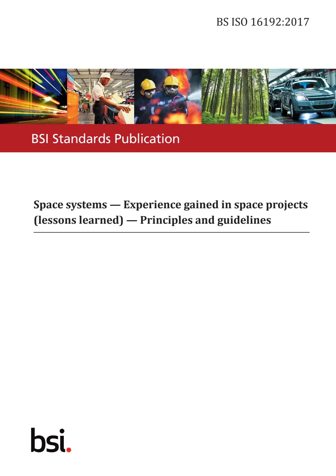 Первая страница стандарта BS ISO 16192:2017