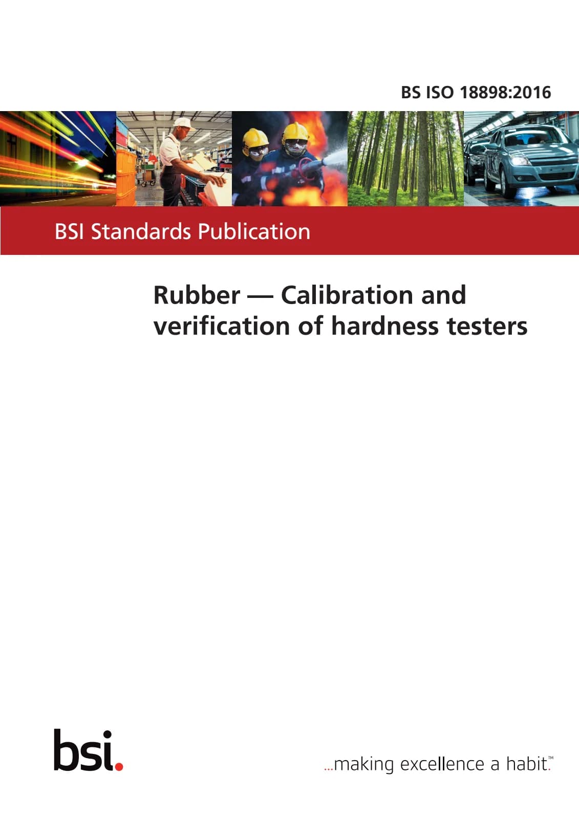 Первая страница стандарта BS ISO 18898:2016