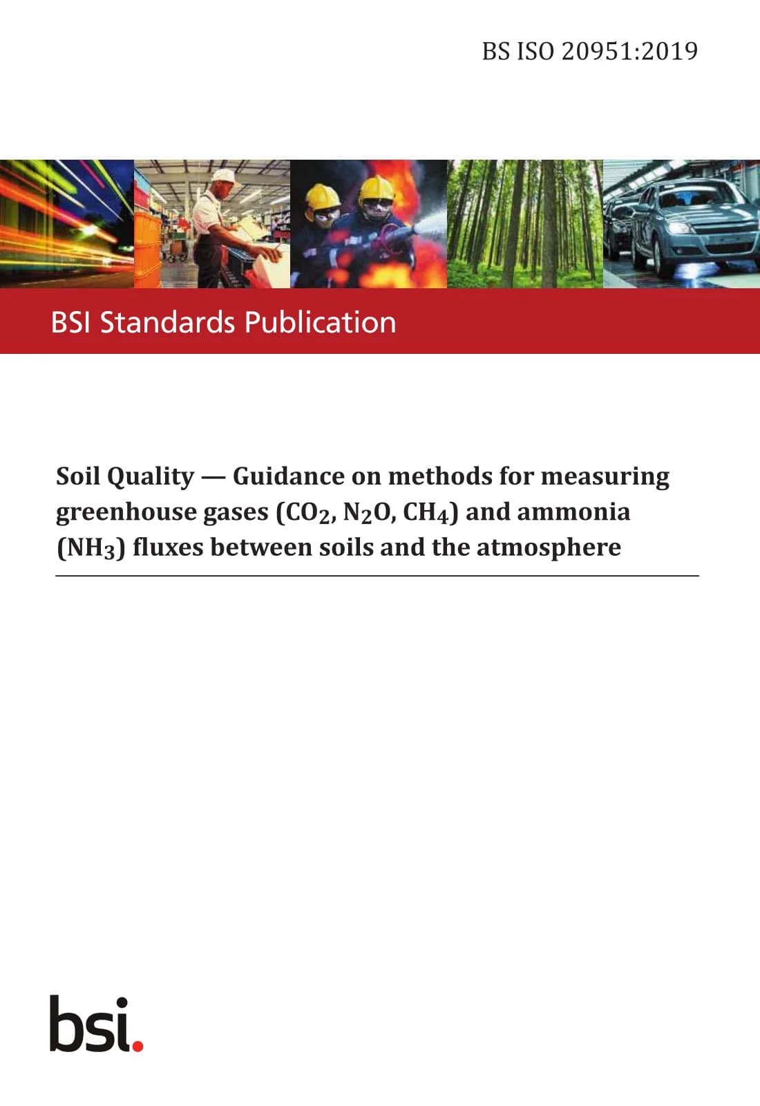 Первая страница стандарта BS ISO 20951:2019