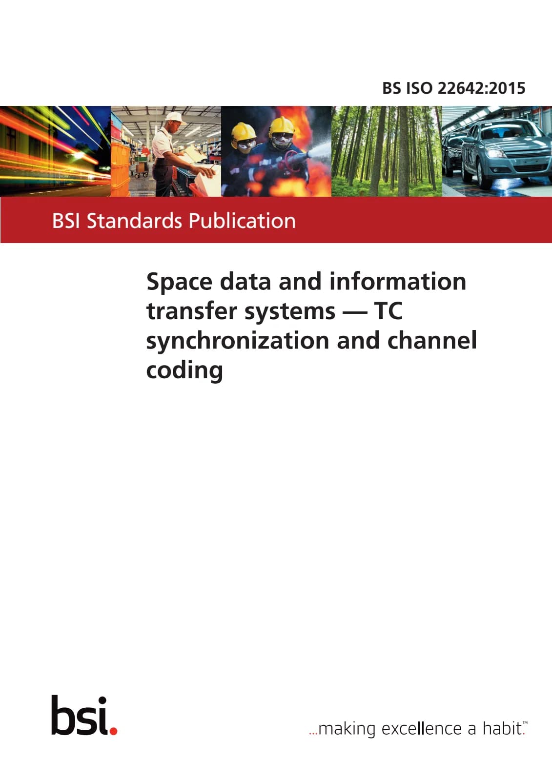 Первая страница стандарта BS ISO 22642:2015