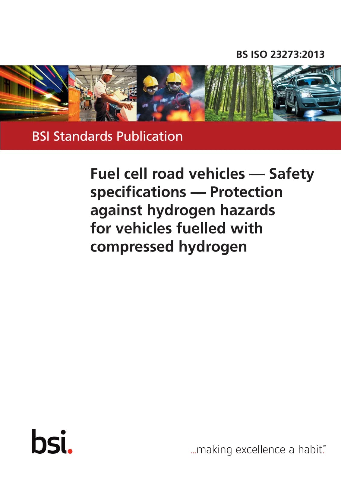 Первая страница стандарта BS ISO 23273:2013