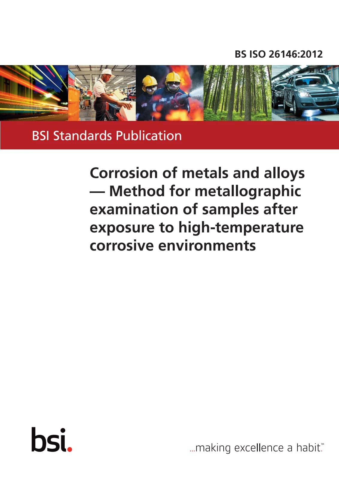 Первая страница стандарта BS ISO 26146:2012