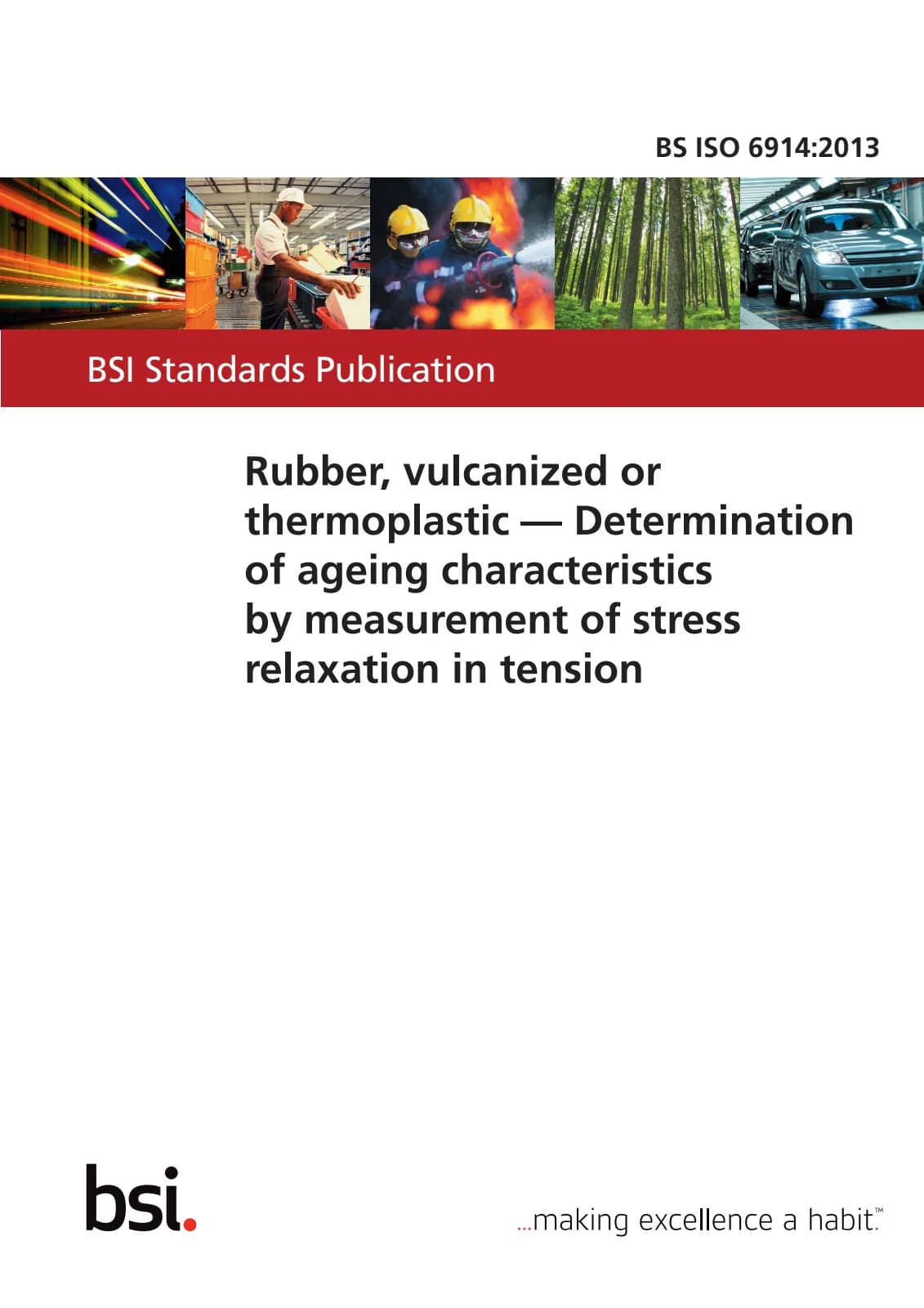 Первая страница стандарта BS ISO 6914:2013
