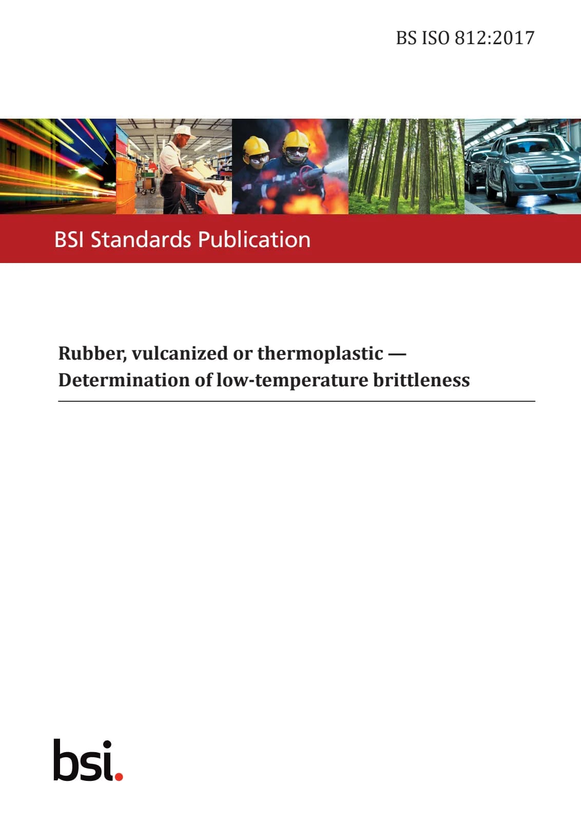 Первая страница стандарта BS ISO 812:2017