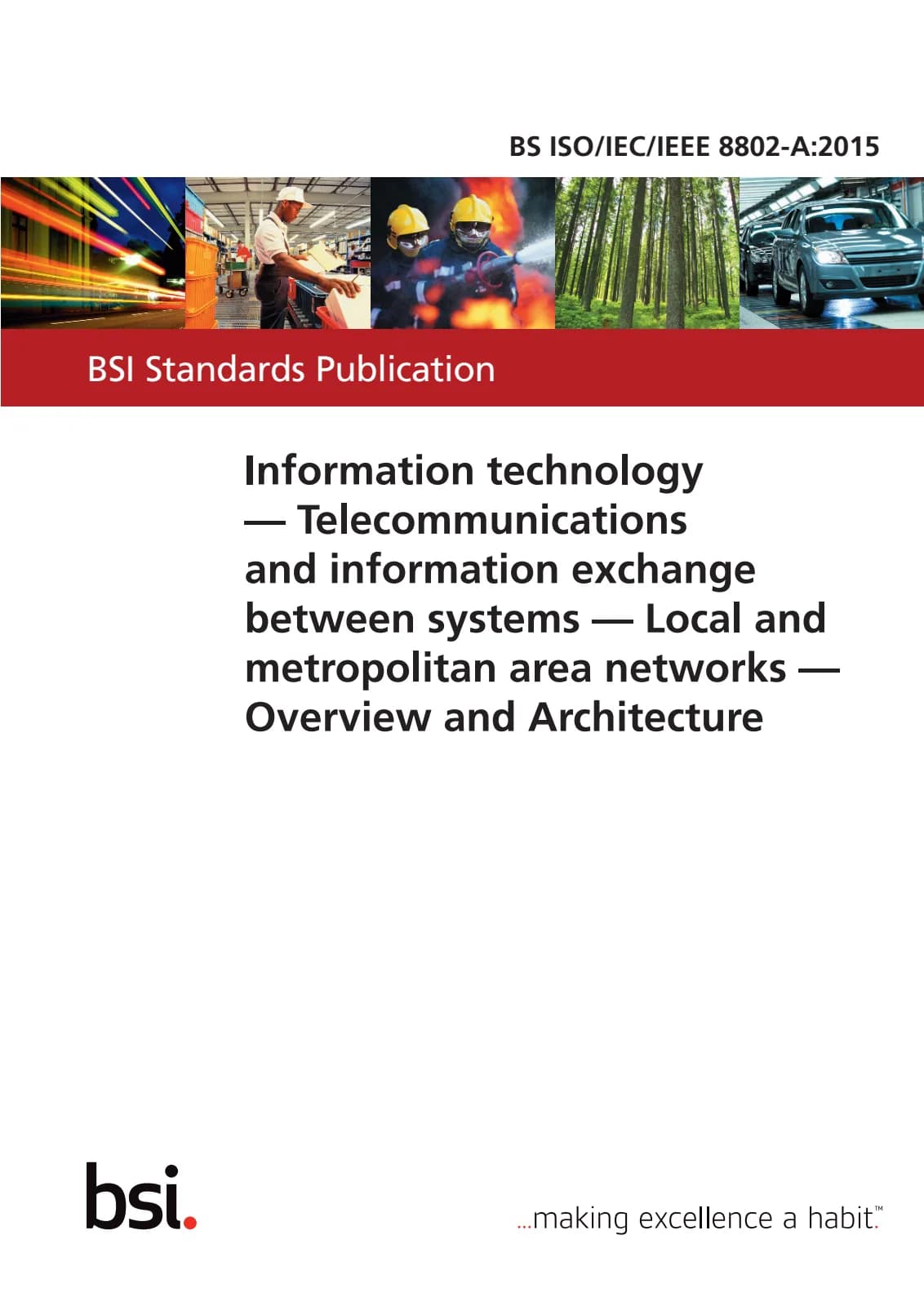 Первая страница стандарта BS ISO/IEC/IEEE 8802-A:2015