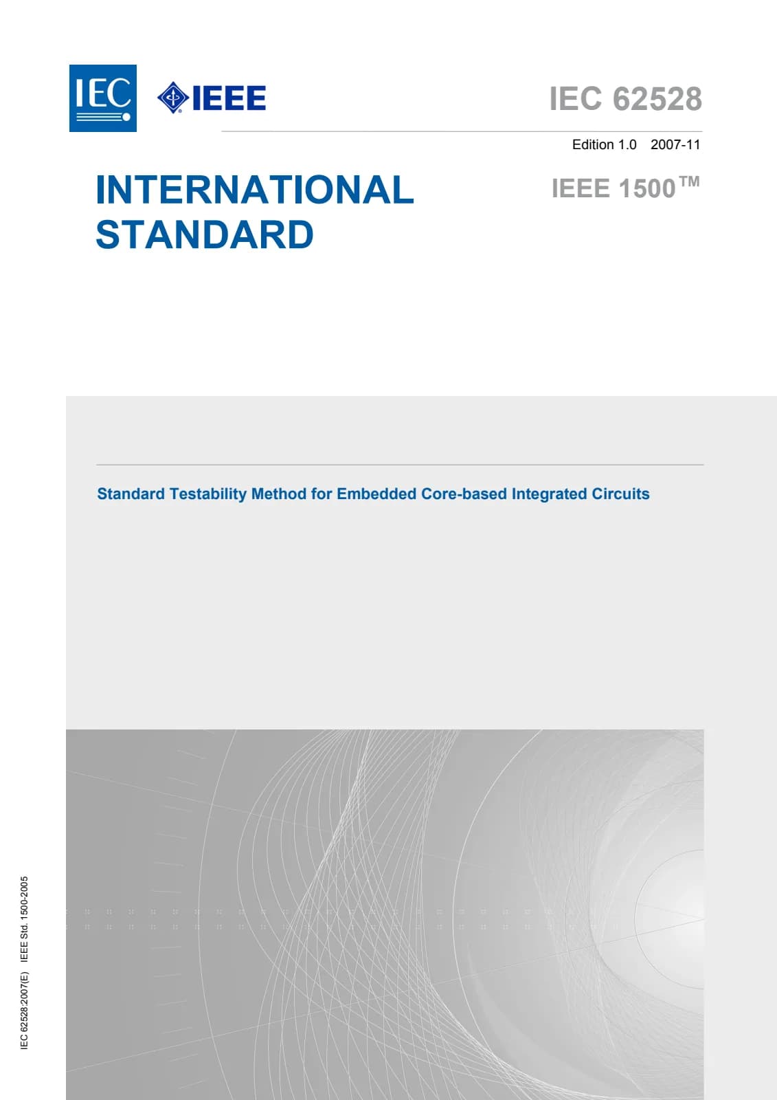 Первая страница стандарта IEC 62528:2007