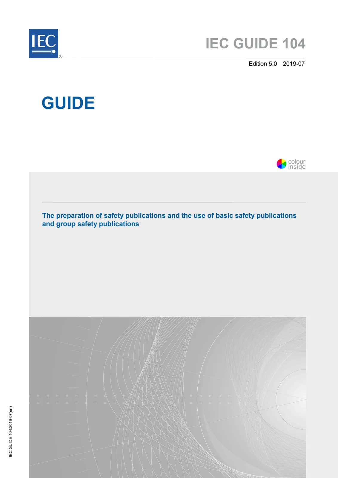 Первая страница стандарта IEC GUIDE 104:2019