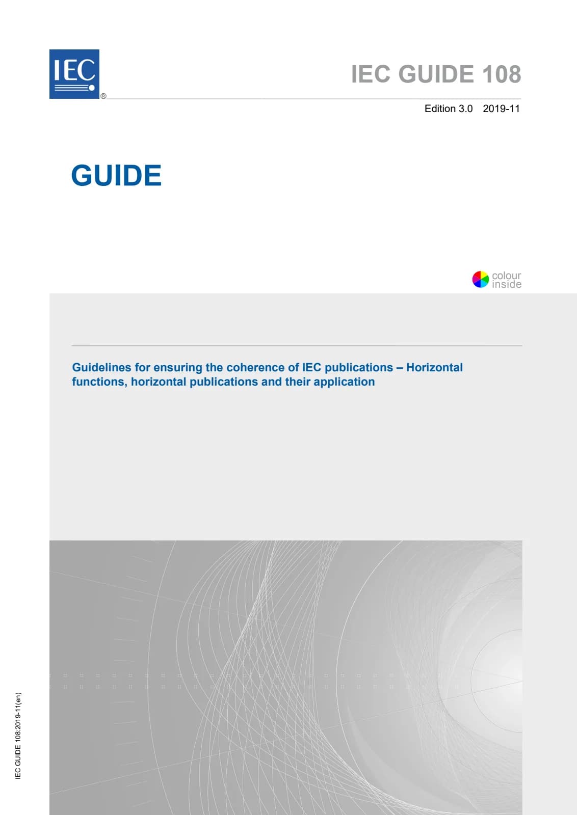 Первая страница стандарта IEC GUIDE 108:2019