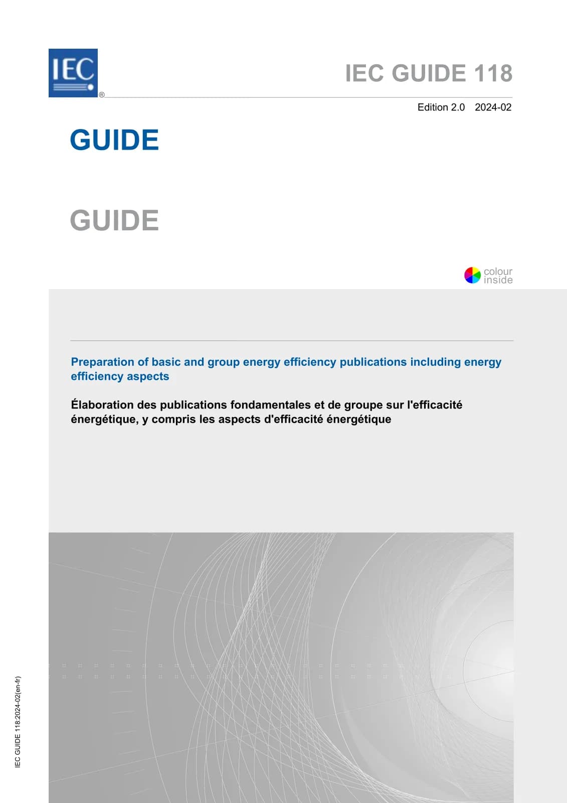 Первая страница стандарта IEC GUIDE 118:2024