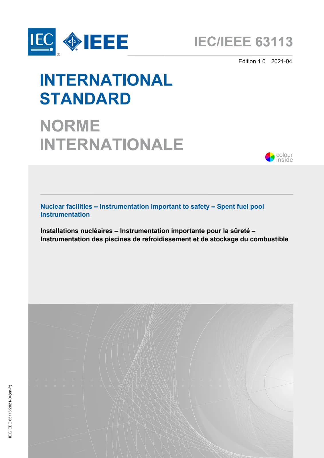 Первая страница стандарта IEC/IEEE 63113:2021