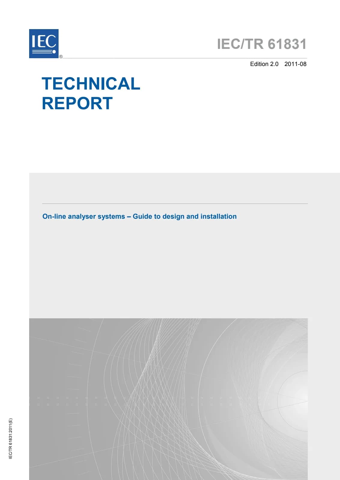 Первая страница стандарта IEC TR 61831:2011