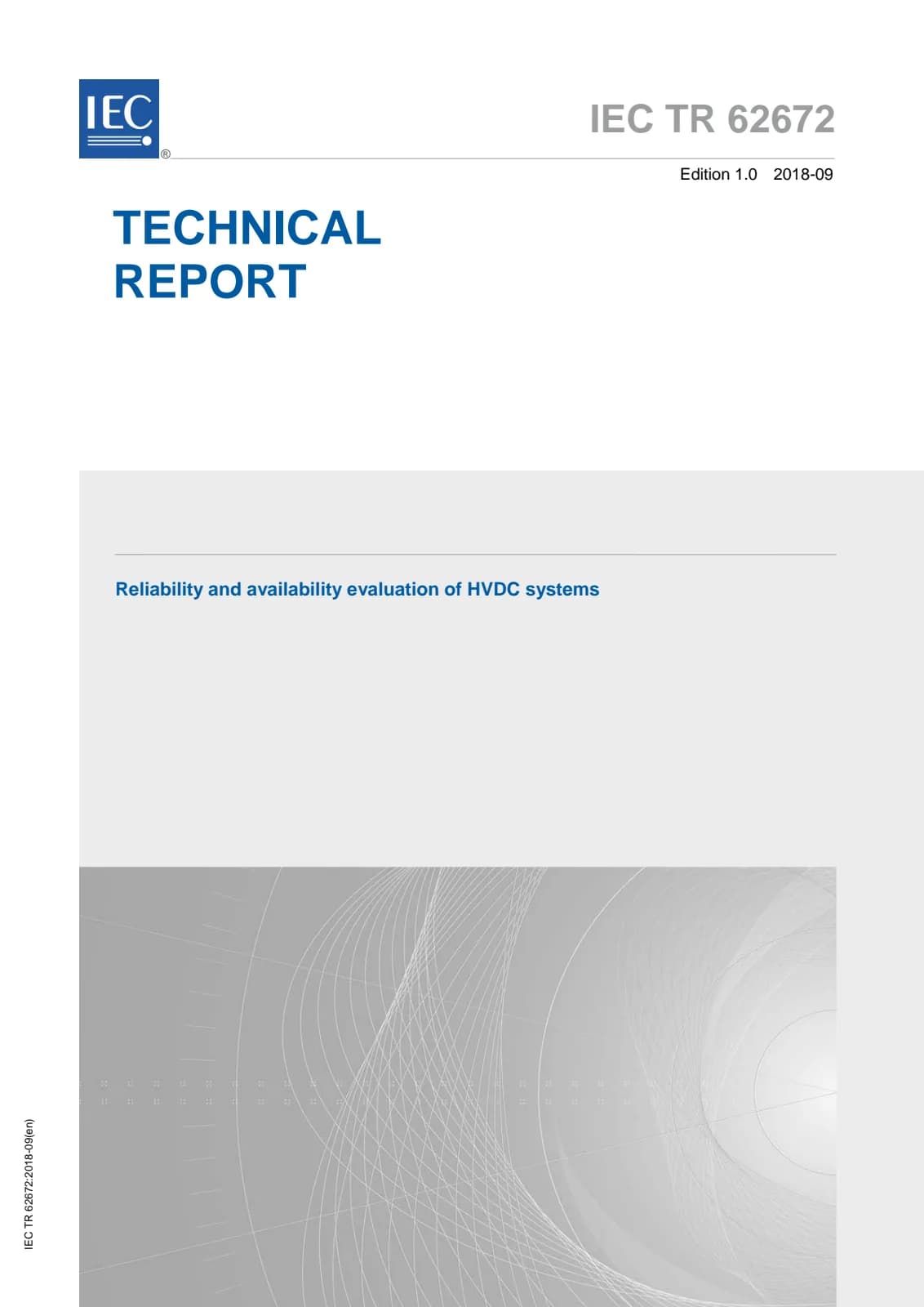 Первая страница стандарта IEC TR 62672:2018