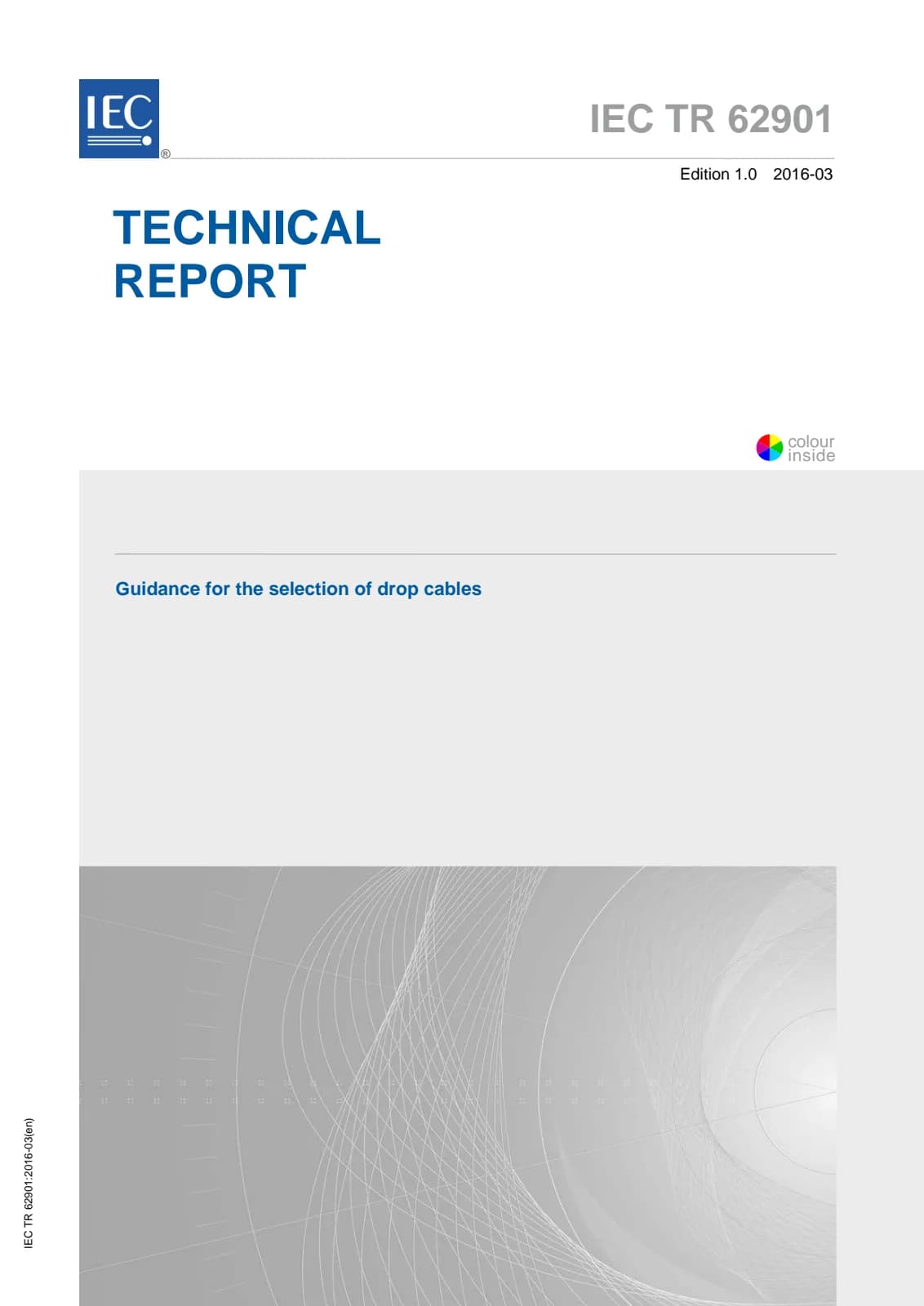 Первая страница стандарта IEC TR 62901:2016
