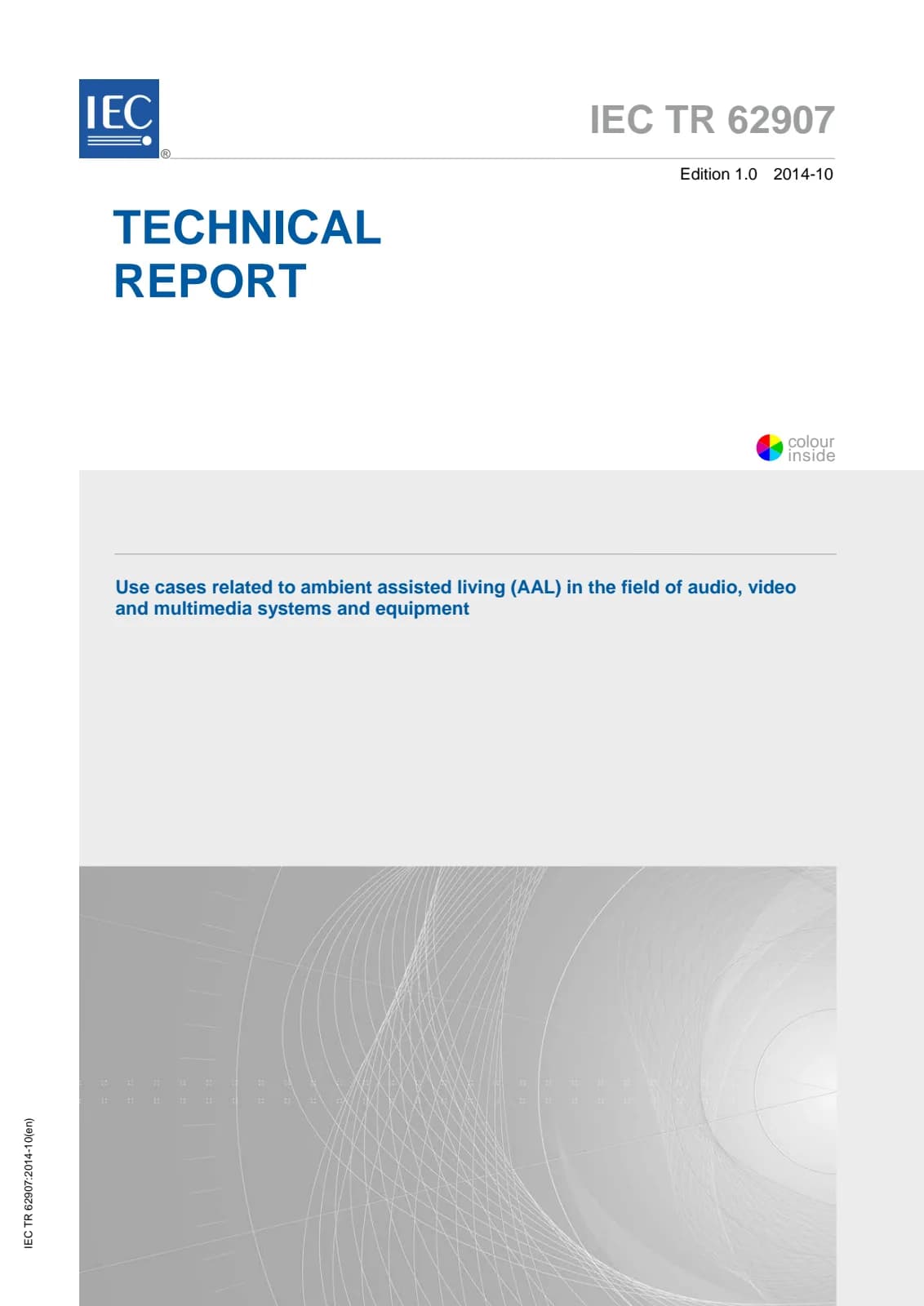 Первая страница стандарта IEC TR 62907:2014