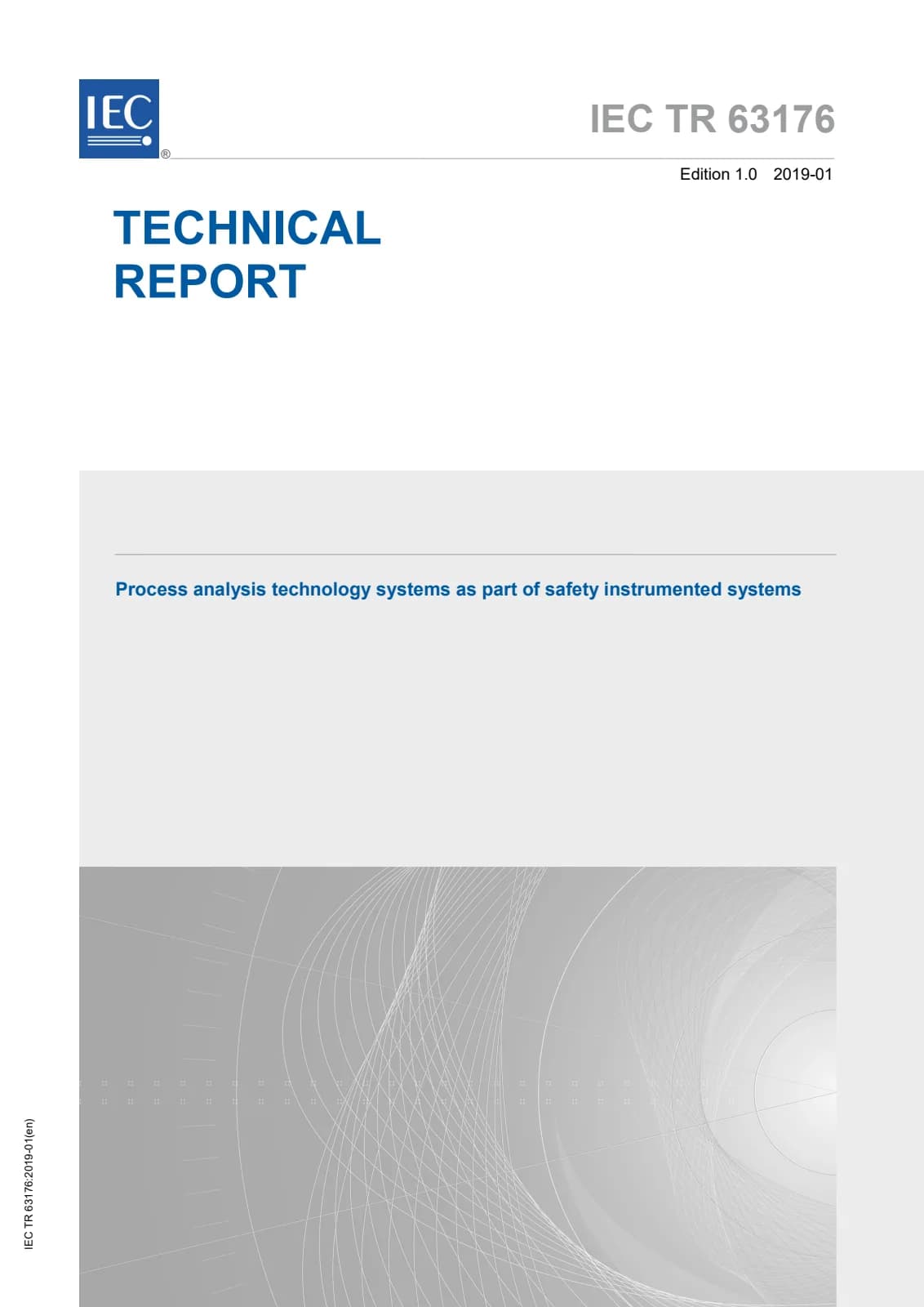 Первая страница стандарта IEC TR 63176:2019