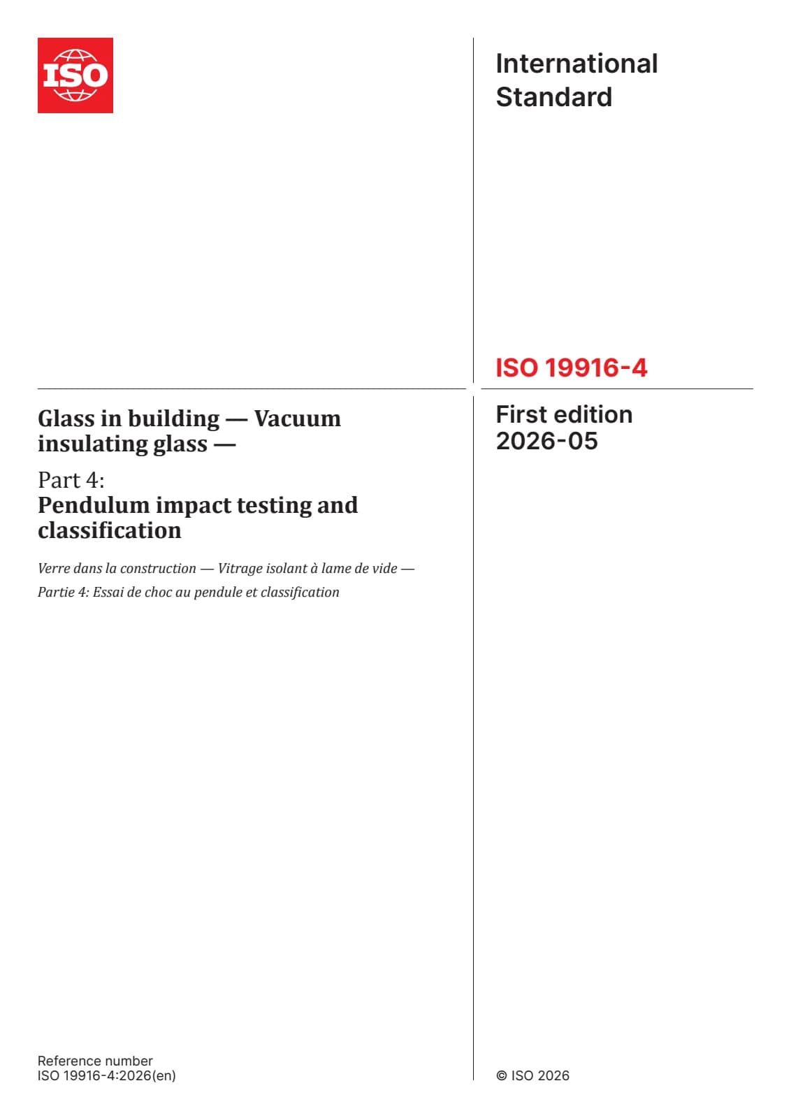 Первая страница стандарта ISO 19916-4:2026