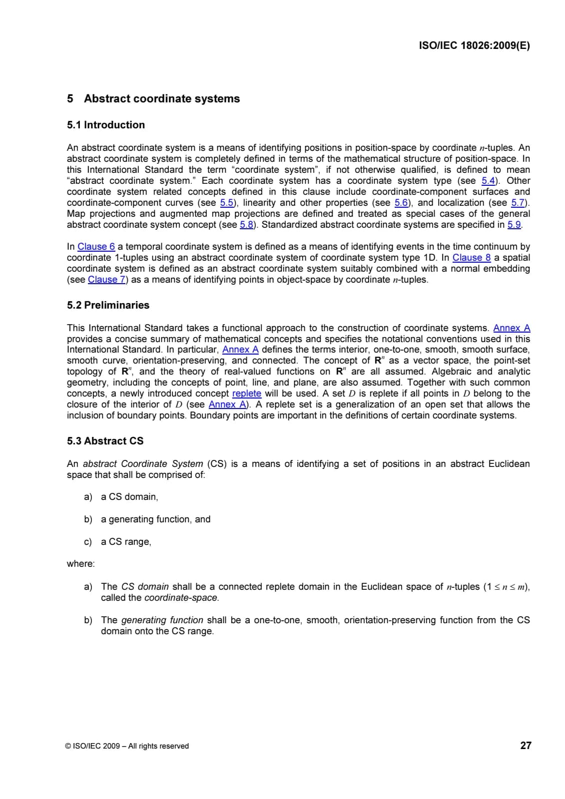 Первая страница стандарта ISO/IEC 18026:2009