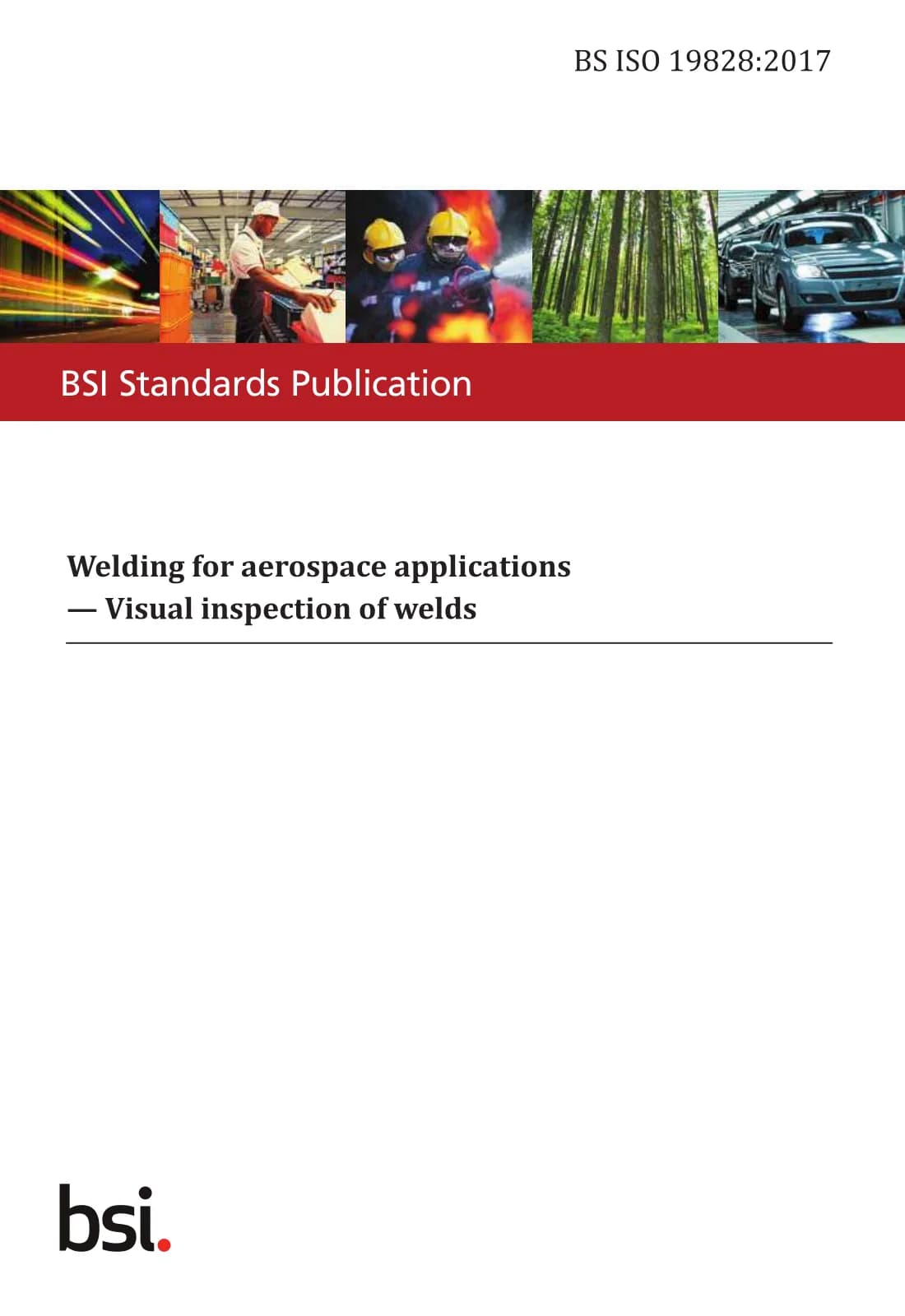 Первая страница стандарта BS ISO 19828:2017