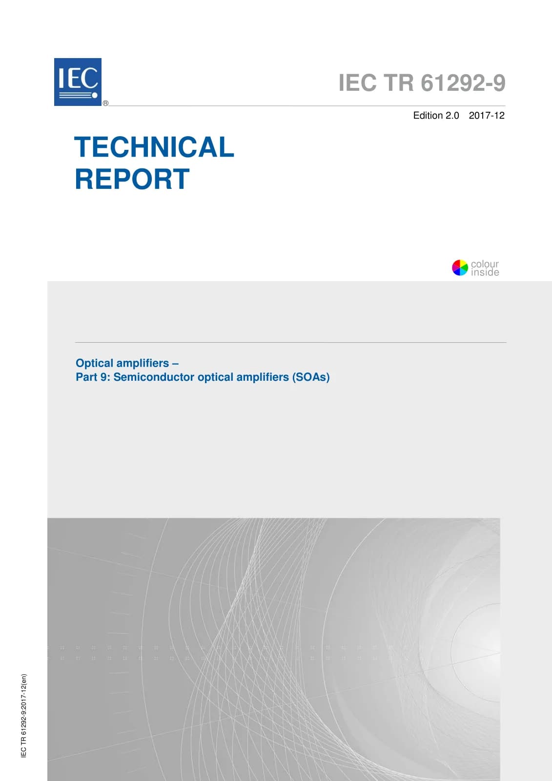 Первая страница стандарта IEC TR 61292-9:2017