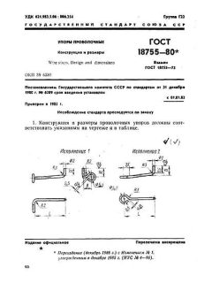 ГОСТ 18755-80